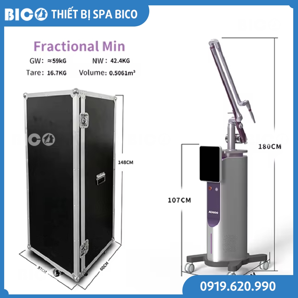 Kích thước của máy